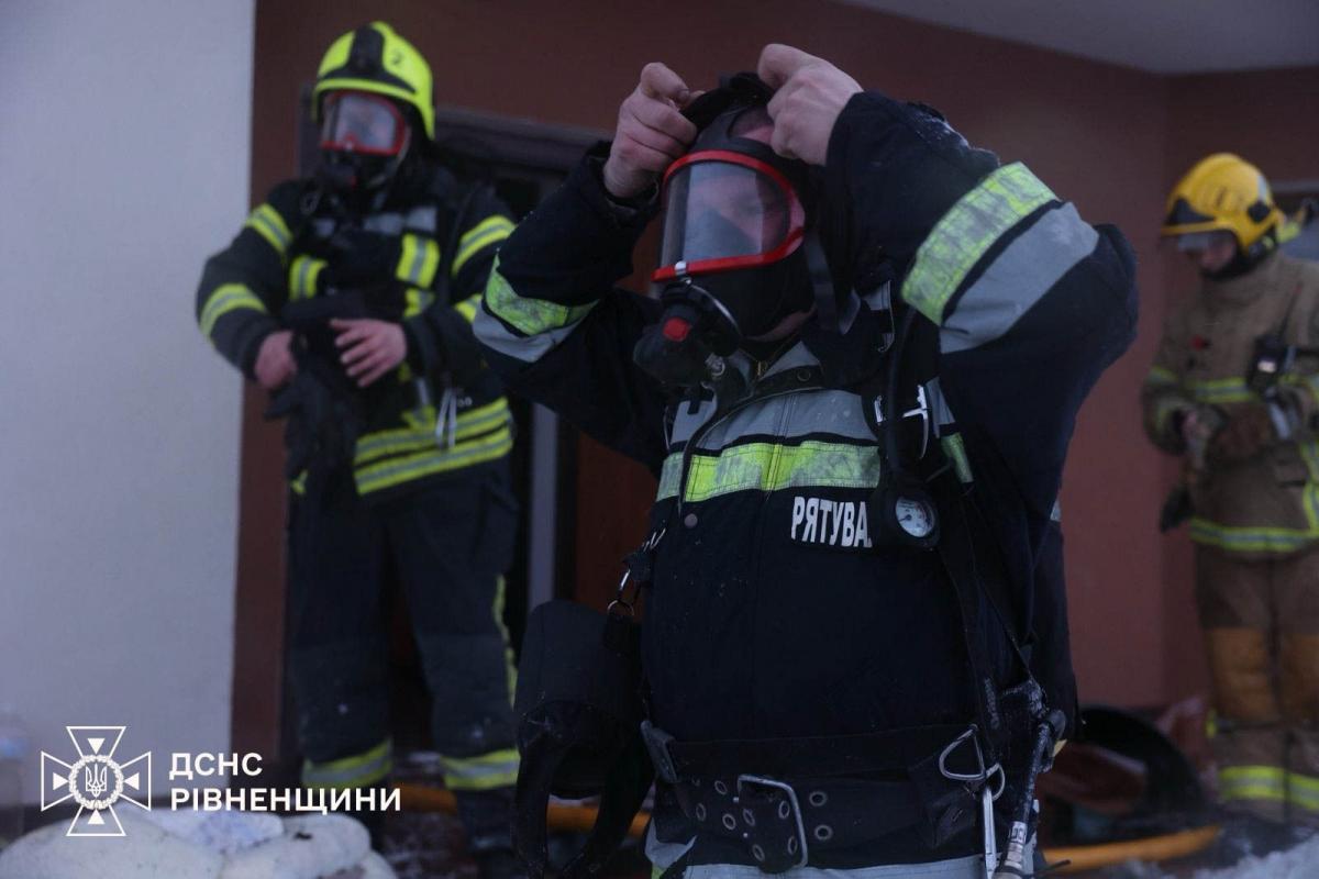 Удар по Рівненщині 7 лютого