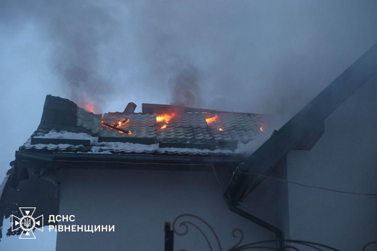 Удар по Рівненщині 7 лютого