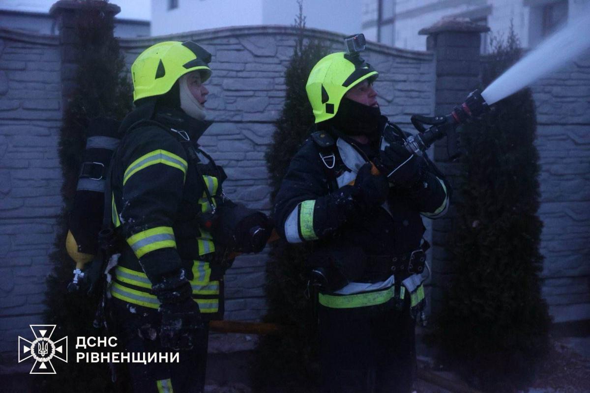 Удар по Рівненщині 7 лютого