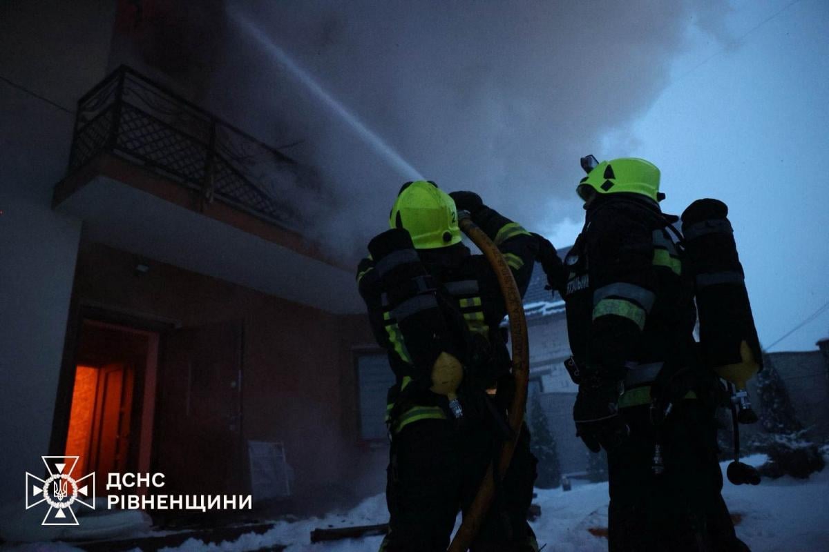 Удар по Рівненщині 7 лютого