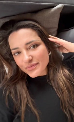 Наталья Могилевская на отдыхе