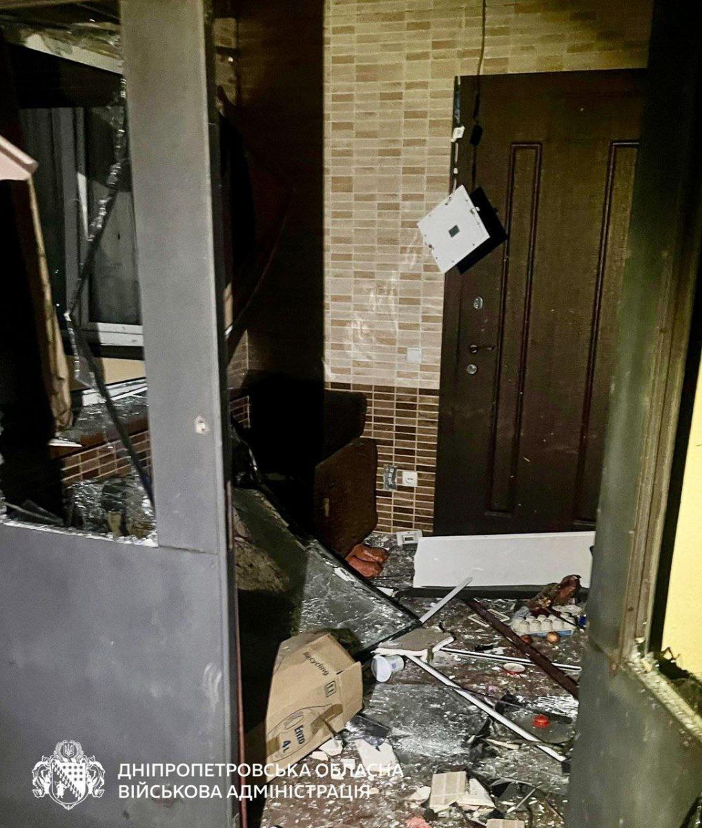 Последствия атаки на Днепр