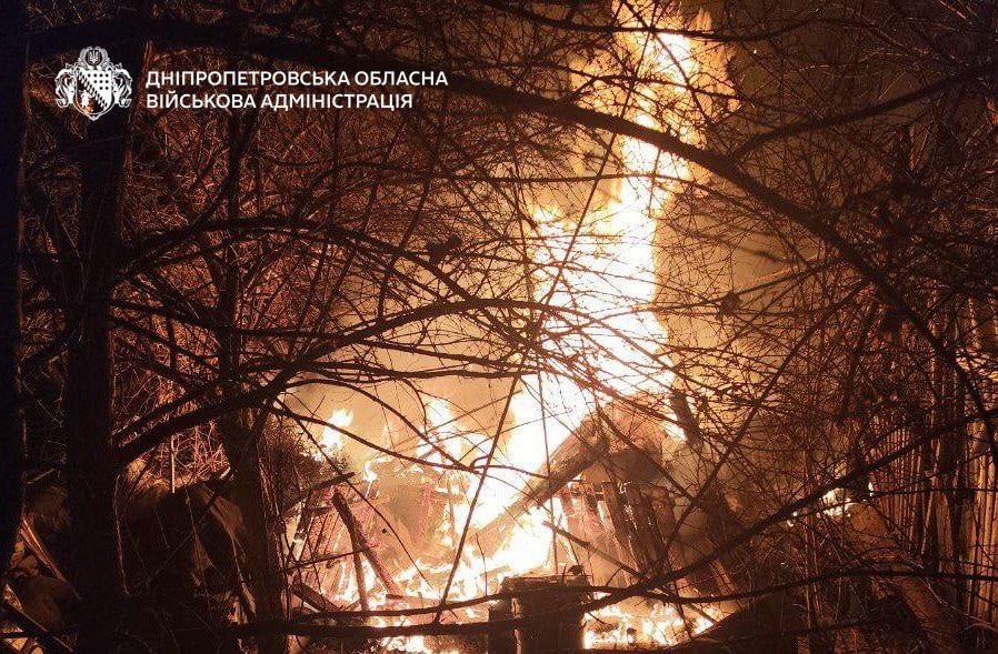 Наслідки атаки на Дніпро 12 лютого 2026