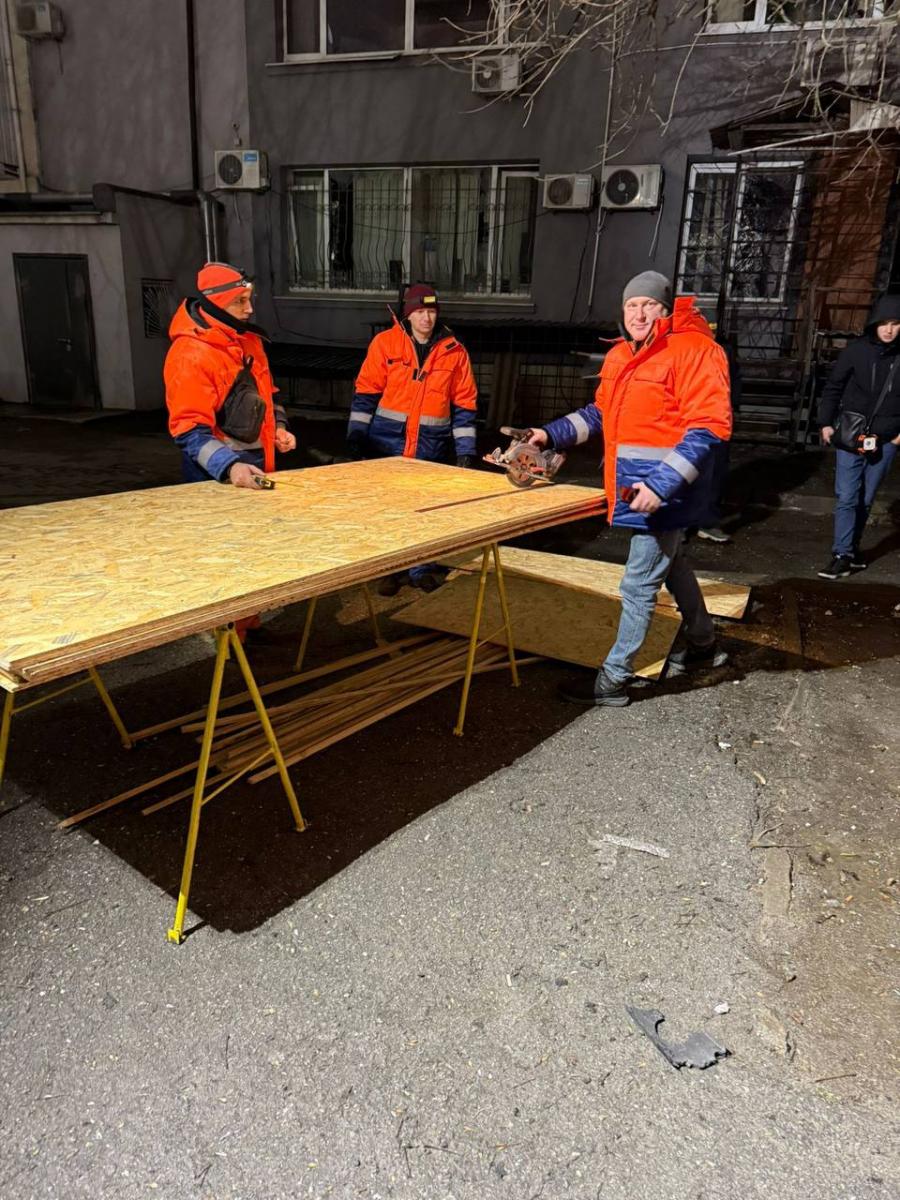 Наслідки атаки на Одесу 12 лютого 2026