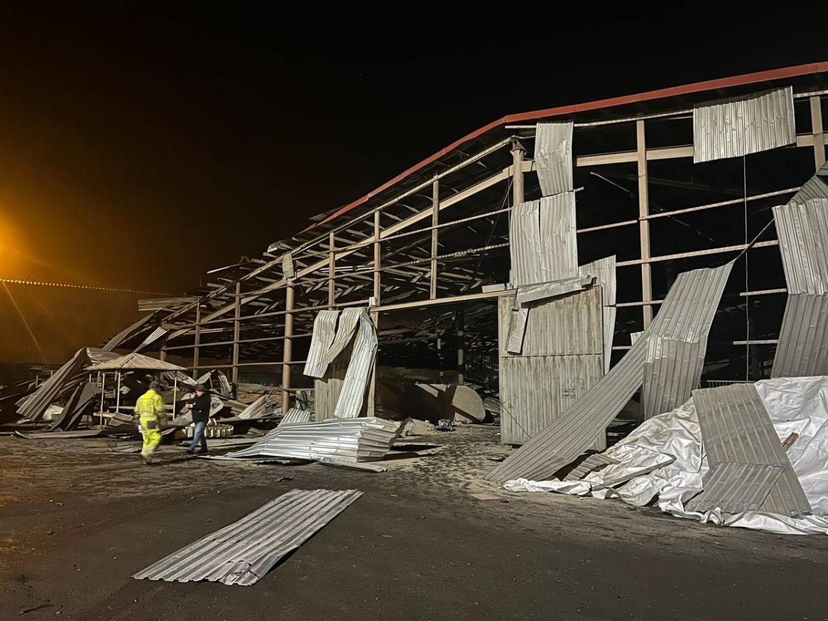 Последствия атаки на Одессу 13 февраля 2026 Последствия атаки на Одессу 13 февраля 2026