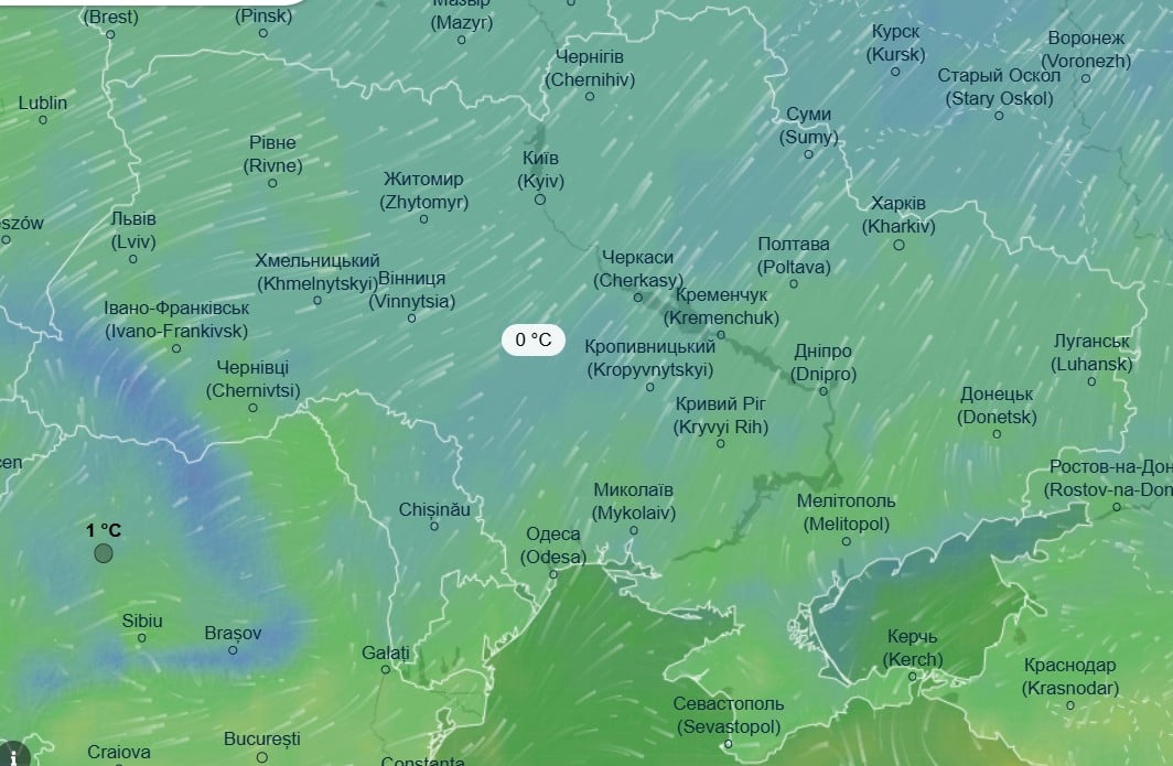 Україну знову накриють люті морози та снігопади: де вдарить -20