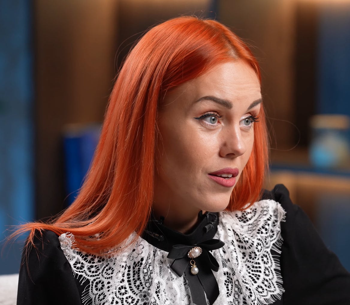 Елена Тополя у Рамины Эсхакзай