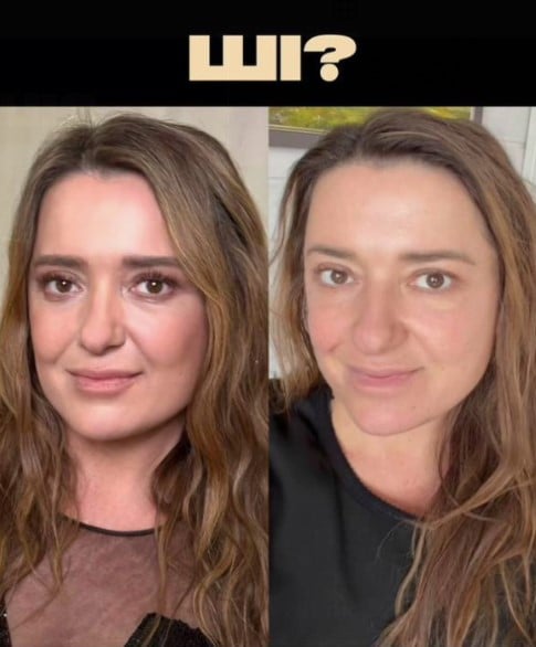 Наталія Могилевська без макіяжу