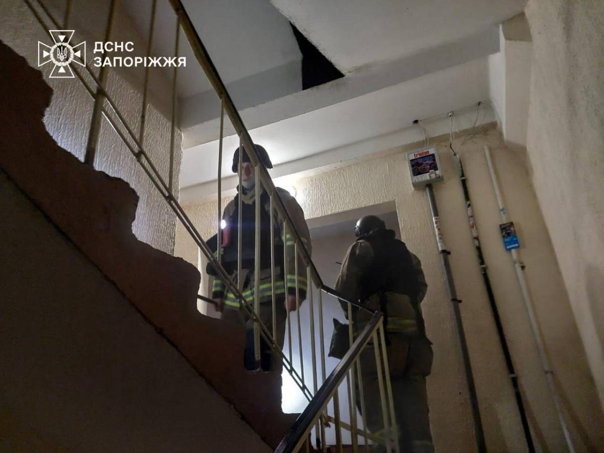 Последствия атаки на Запорожье 17 февраля 2026 Последствия атаки на Запорожье 17 февраля 2026