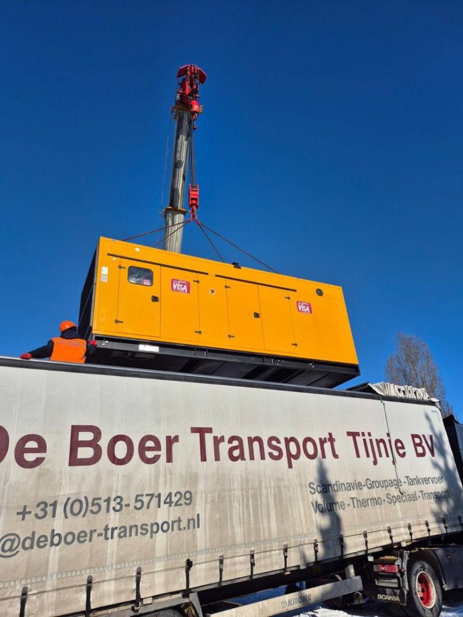 Одесса получила мощный генератор из Нидерландов