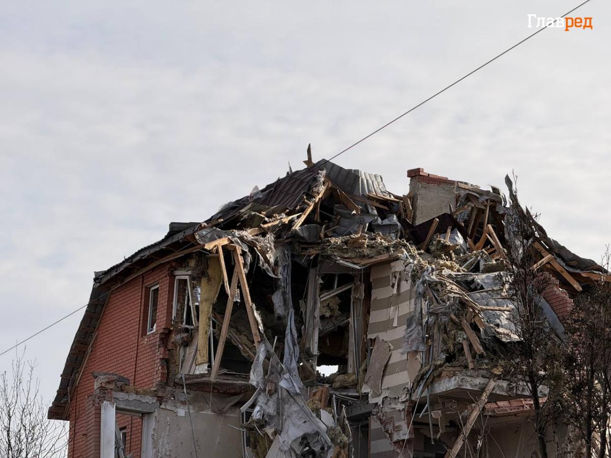 Наслідки удару по Києву 22 лютого