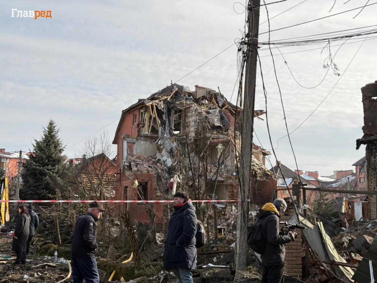 Наслідки удару по Києву 22 лютого