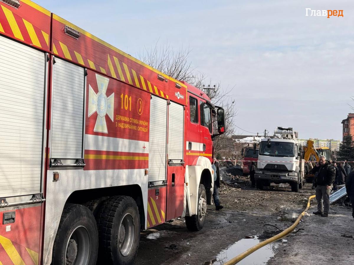 Наслідки удару по Києву 22 лютого
