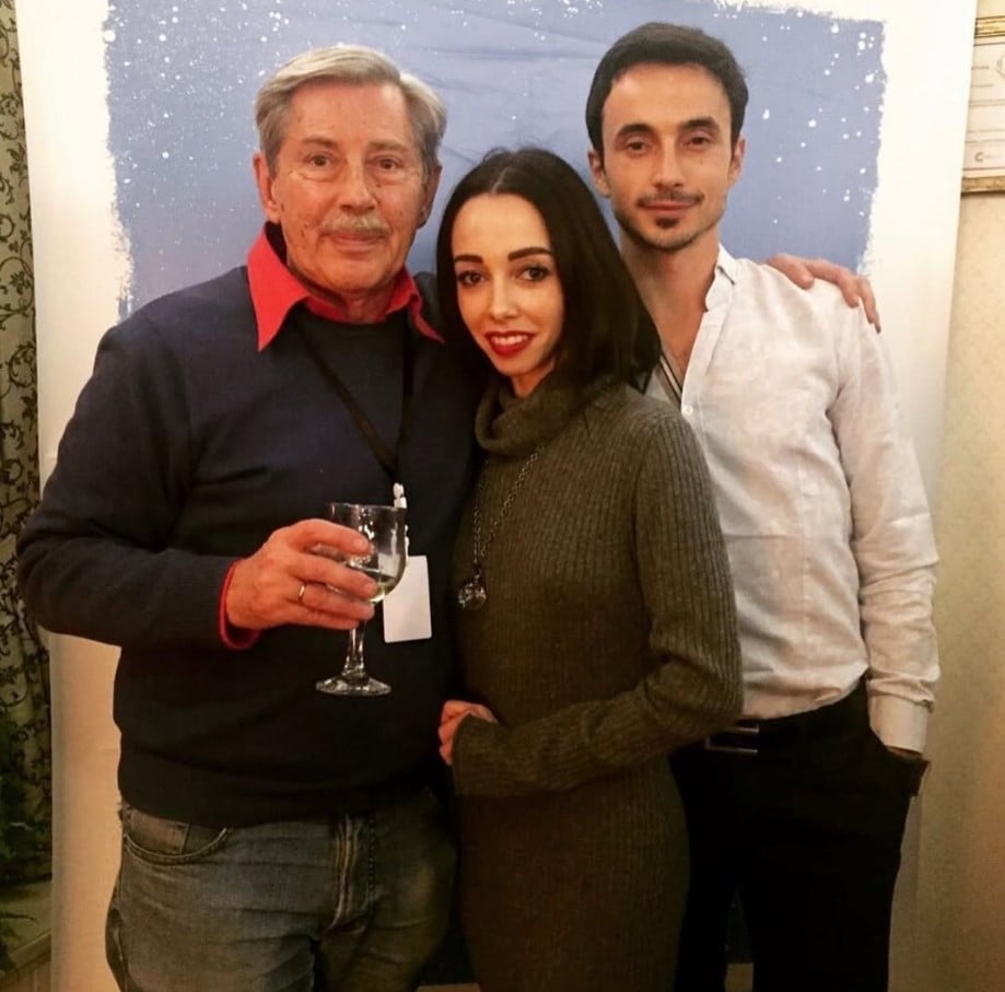 Олександр Стоянов та Катерина Кухар у 2016 році Олександр Стоянов та Катерина Кухар у 2016 році