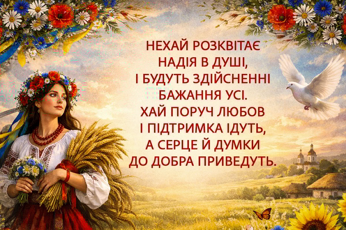 привітання з Днем української жінки красиві