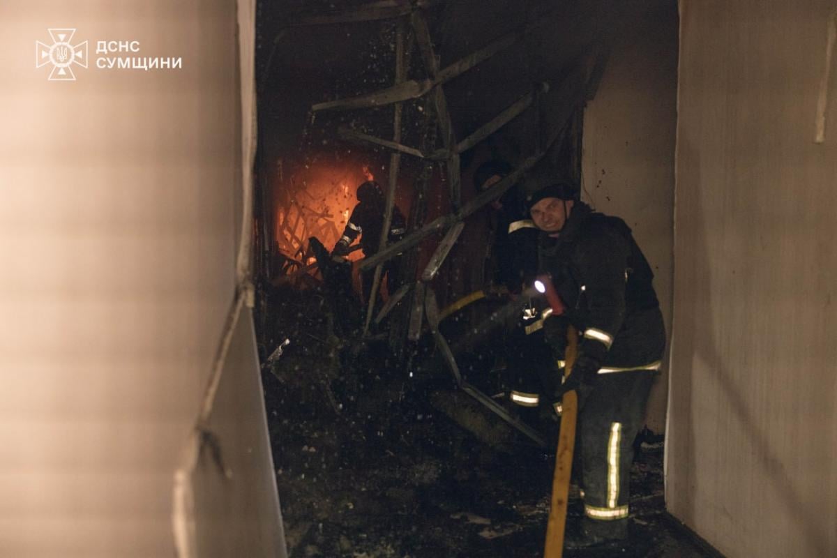 Удар по отелю в Сумах 27 февраля Удар по отелю в Сумах 27 февраля