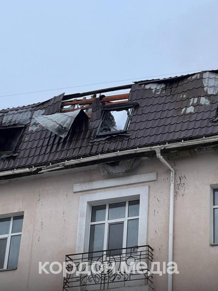 Удар по отелю в Сумах 27 февраля Удар по отелю в Сумах 27 февраля