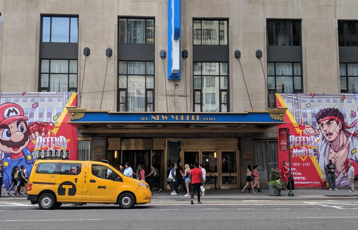 Известный отель в Нью-Йорке