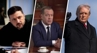 Медведєв пригрозив Зеленському розправою і помарив про перемогу РФ