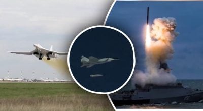 Ту-160, МіГ-31К, корабель, ракета