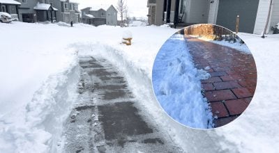 Як швидко розтопити лід і сніг на доріжці: найкраща альтернатива піску і солі