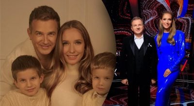Юрій Горбунов і Катя Осадча з дітьми