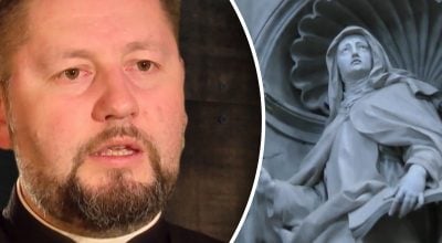 Мармурова статуя Діви Марії ожила на очах у натовпу