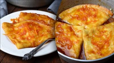 Млинці Креп сюзетт - рецепт