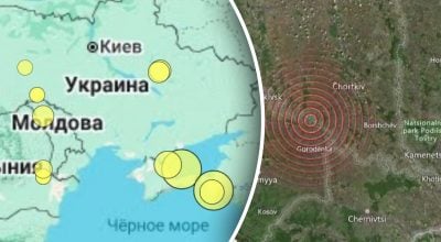 350 землетрясений произошло в Украине за 3 года