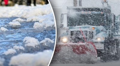 "Сніг з дощем": у Харкові оголосили I рівень небезпеки