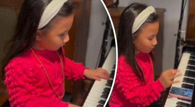 Дівчинка сіла за піаніно і через хвилину всі були вражені - що вона зробила