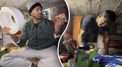 Мужчина показал, как устроен "самый маленький дом": в нем нельзя стоять