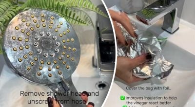 Як відмити душову лійку