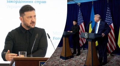 Владимир Зеленский, Дональд Трамп