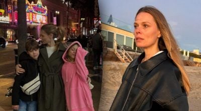 Оля Фреймут відвезла дітей до "американської" дочки — як вони виглядають