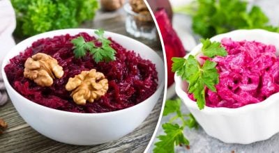 Салат из свеклы - рецепт