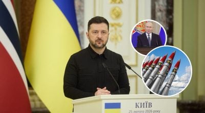"Вони небезпечно граються": Зеленський відреагував на ядерну риторику Кремля