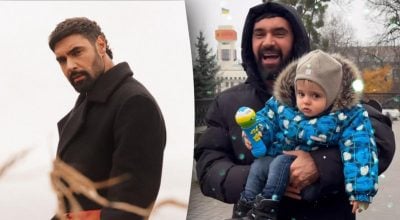 Віталій Козловський з сином