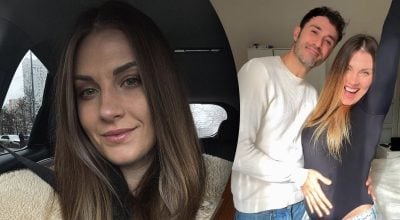 Вагітна Харлан показала животик на італійських канікулах