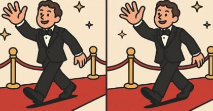 Тест на IQ: знайдіть 3 відмінності на зображенні чоловіка в костюмі за 91 с