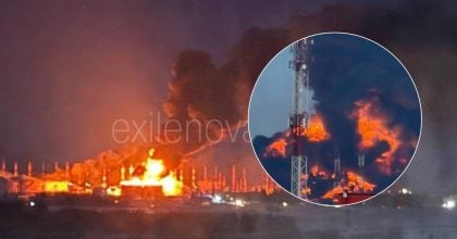 Масштабный пожар, который виден за километры: дроны ударили по НПС в Татарстане