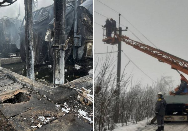 Разрушения серьезные: РФ атаковала 31-ю подстанцию ДТЭК на Одесчине