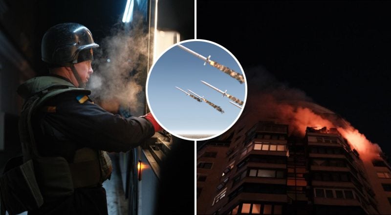 Террор вместо дипломатии: РФ атаковала энергетику Украины десятками ракет и сотнями дронов