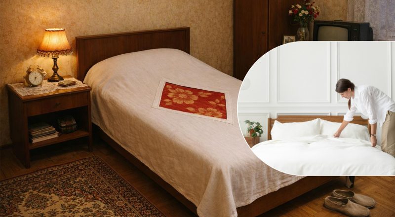 Секрет постільної білизни в СРСР: чому підковдри шили з діркою у вигляді ромба