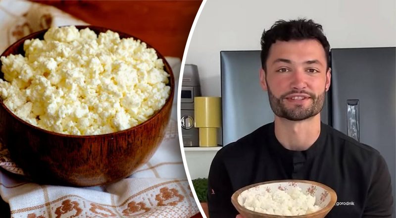 Домашний творог всего из 2 ингредиентов: проверенный рецепт за 30 минут
