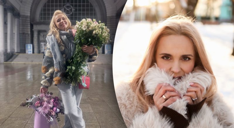 Невпізнанна Лілія Ребрик з'явилася в органзі та квітах