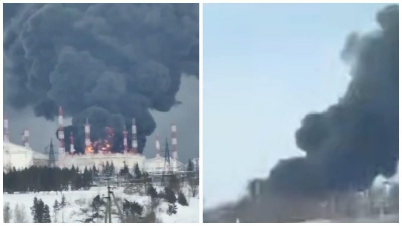 Потужна пожежа після вибухів: ЗМІ про деталі атаки на важливий вузол "Дружби" у РФ