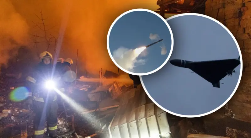 дрон, ракета, последствия удара по Харьковщине