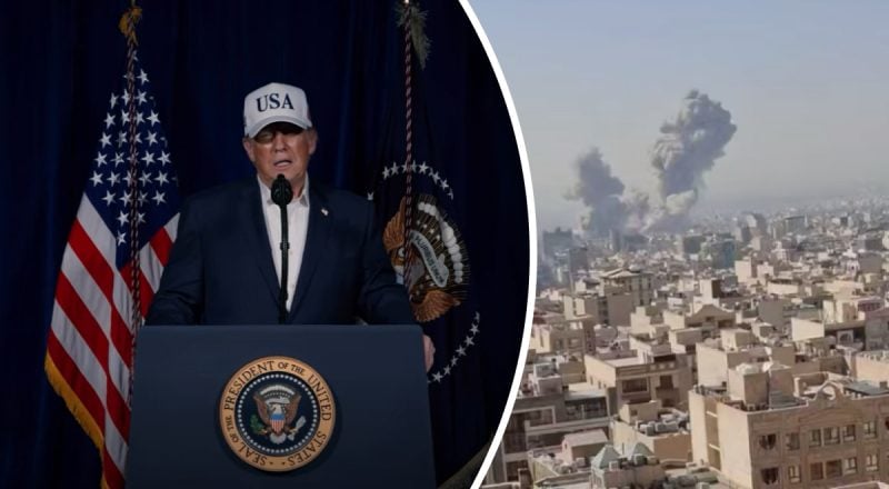 Большая боевая операция началась: Трамп назвал цель ударов по Ирану
