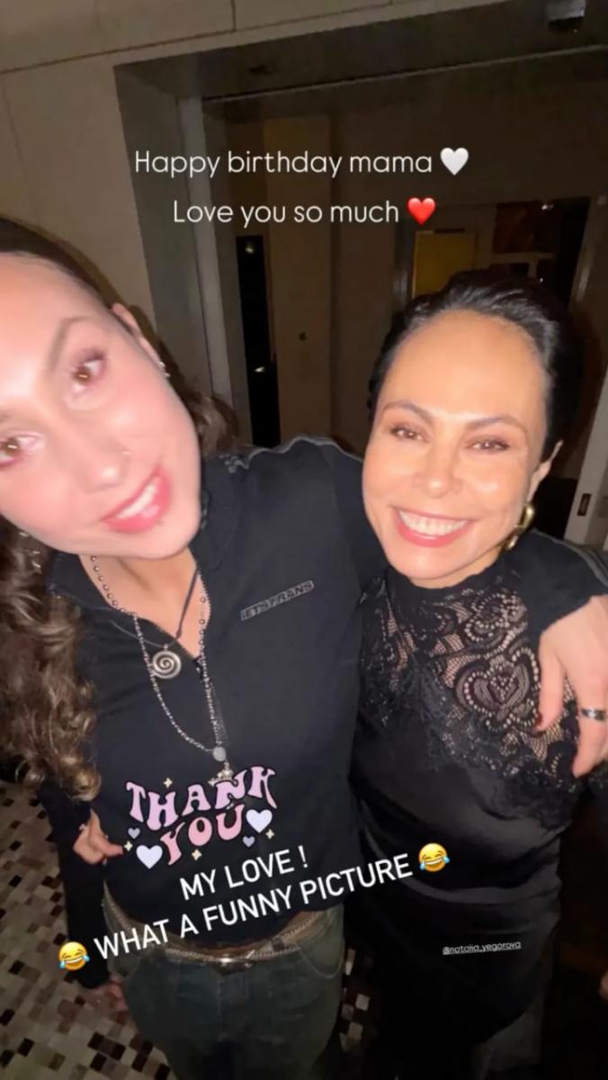 Наталья Егорова с дочерью